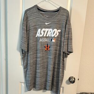 Nike Astros Baseball Gray Men's Tee